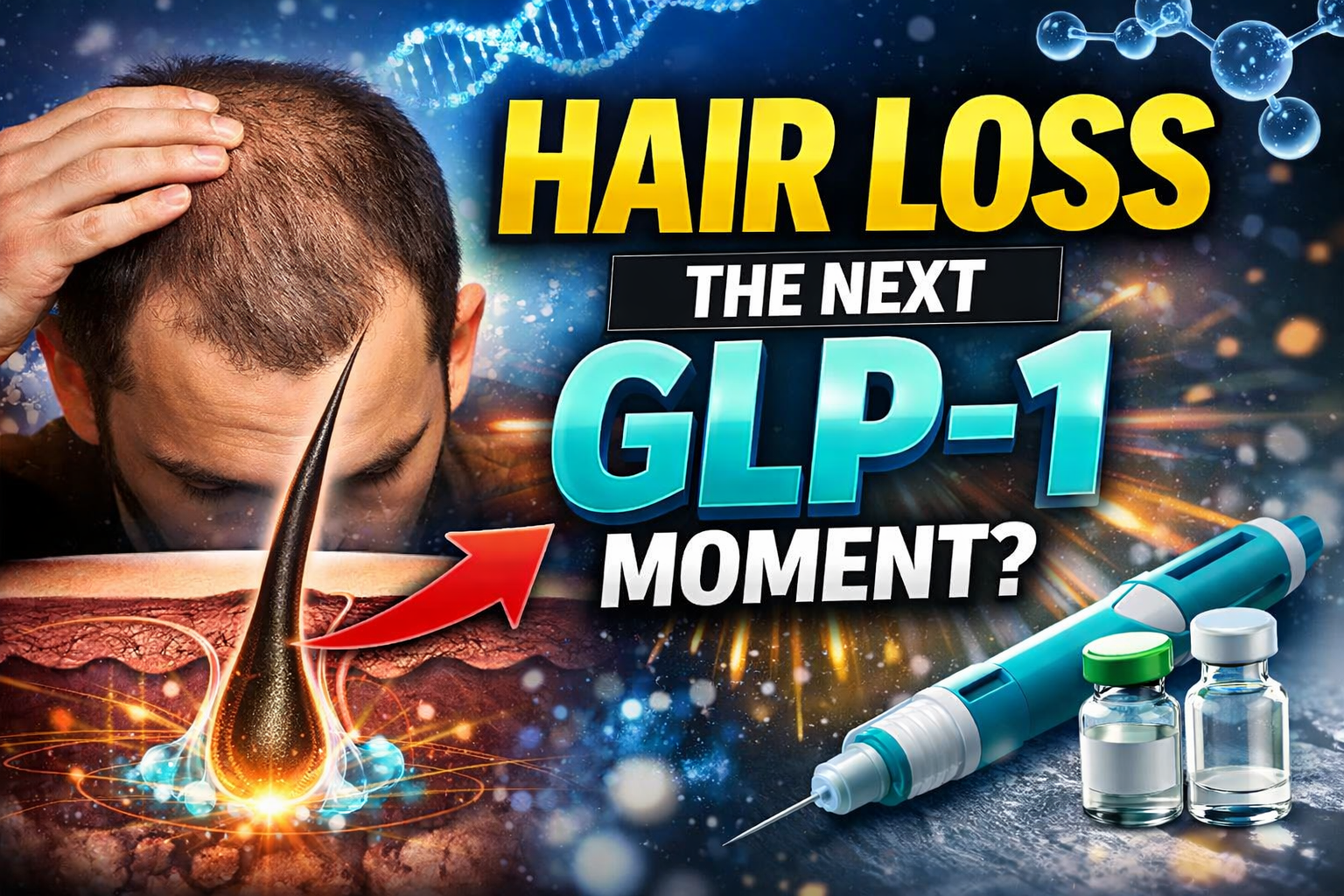 Can Hair Loss Be the Next GLP-1 Moment? New Breakthroughs 2026  GRWOOTS
