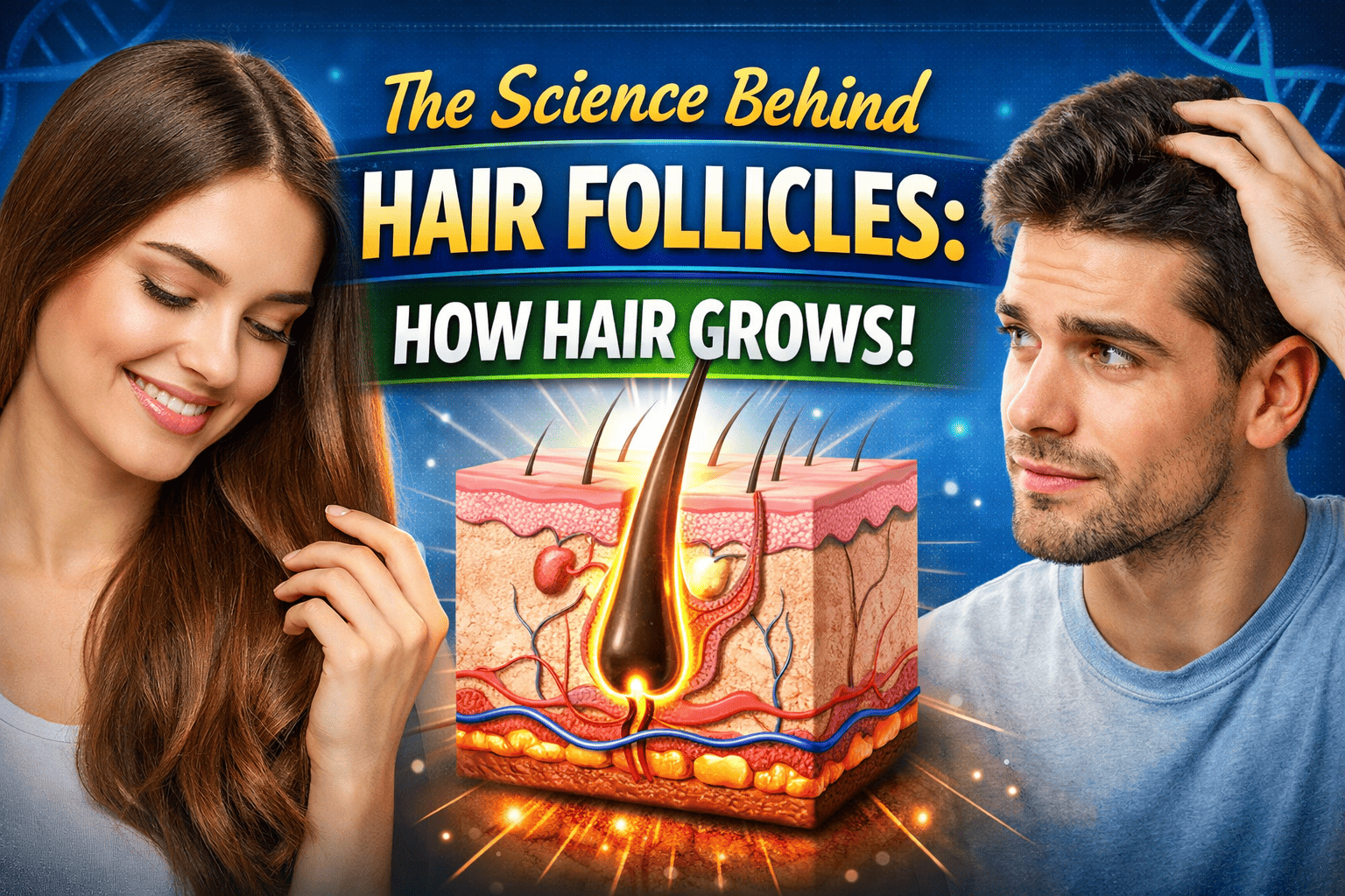 The Science Behind Hair Follicles: How Hair Actually Grows Explained ...