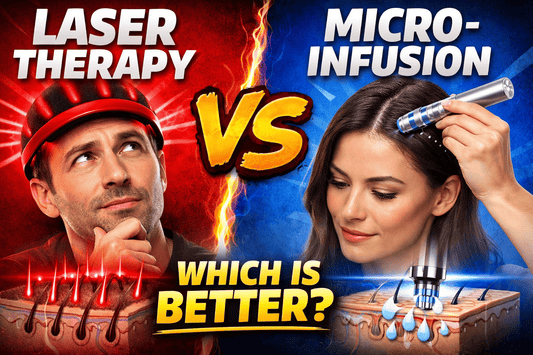 Laser Therapy vs Micro-Infusion