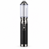 Black matte handheld spark wand on white background