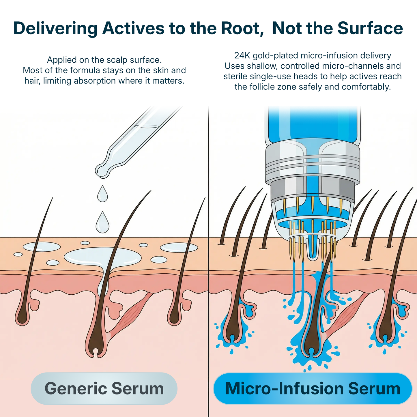 GRWOOTS® Micro-Infusion Haargroeibehandeling