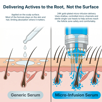 GRWOOTS® Micro-Infusion Haargroeibehandeling